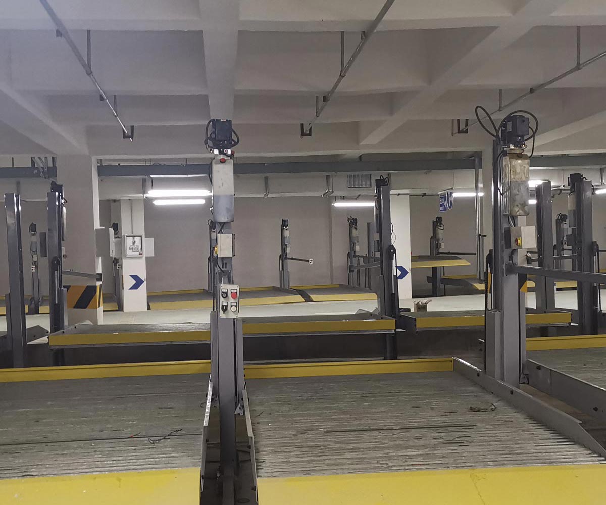 弥勒市两层PSH型机械式立体停车设备长租