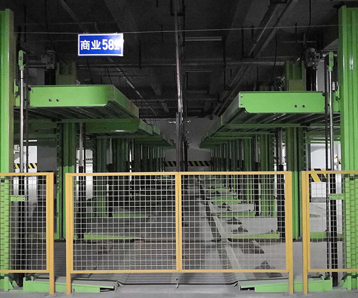 湖南省2层简易类机械式立体车库过验收