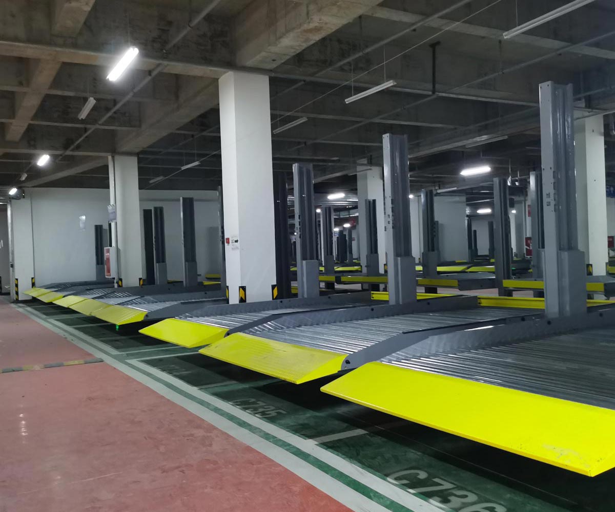 来凤县2层简易升降类机械停车设备回收