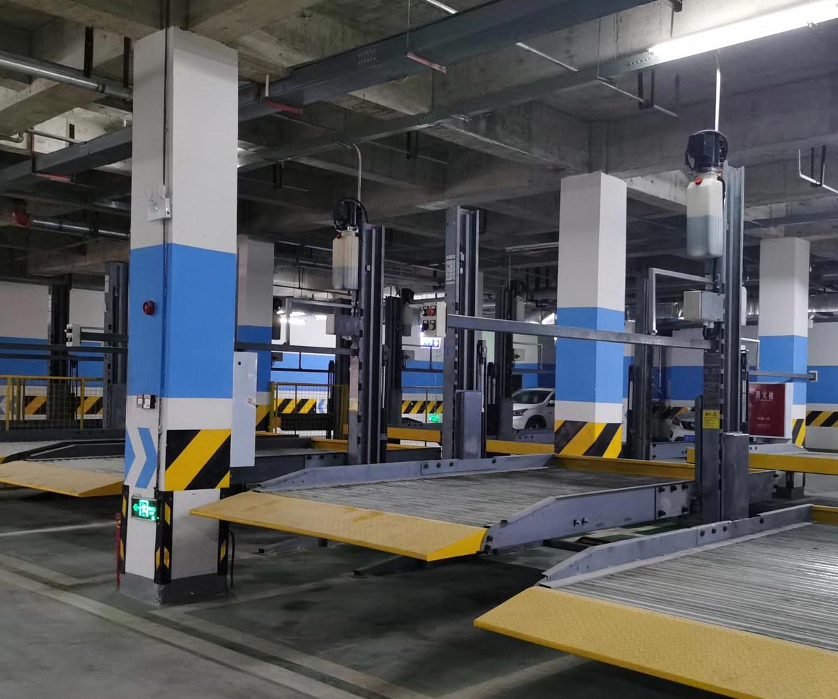 长沙市二层升降式停车库租赁