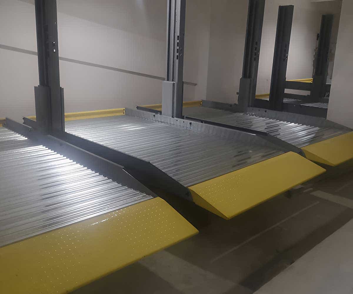 简易升降机械式立体车库在住宅小区应用