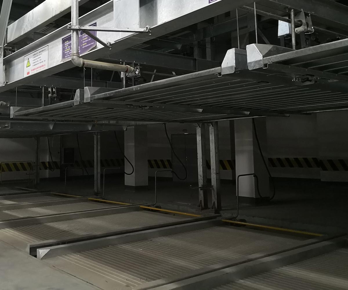 邵东县双层升降横移式立体车库停车设备
